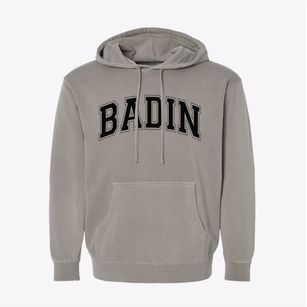 Badin North Carolina Varsity Pigment-Dyed Hoodie