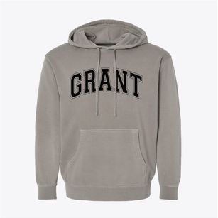 Grant Wisconsin Varsity Pigment-Dyed Hoodie