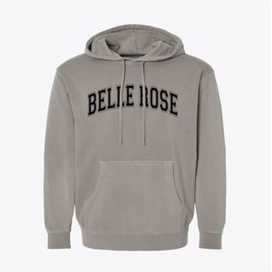 Belle Rose Louisiana Varsity Pigment-Dyed Hoodie