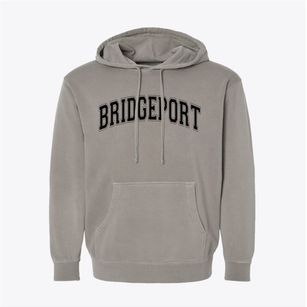 Bridgeport Connecticut Varsity Pigment-Dyed Hoodie