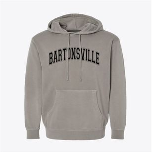 Bartonsville Maryland Varsity Pigment-Dyed Hoodie