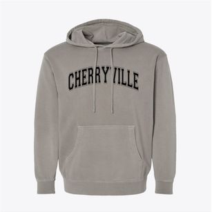 Cherryville Pennsylvania Varsity Pigment-Dyed Hoodie