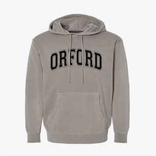 Orford New Hampshire Varsity Pigment-Dyed Hoodie