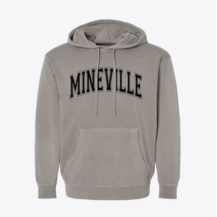 Mineville New York Varsity Pigment-Dyed Hoodie