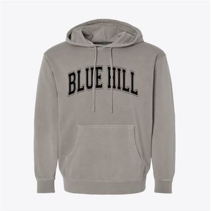 Blue Hill Nebraska Varsity Pigment-Dyed Hoodie