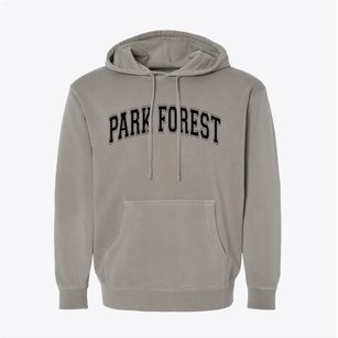 Park Forest Illinois Varsity Pigment-Dyed Hoodie