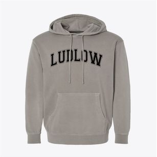 Ludlow Massachusetts Varsity Pigment-Dyed Hoodie