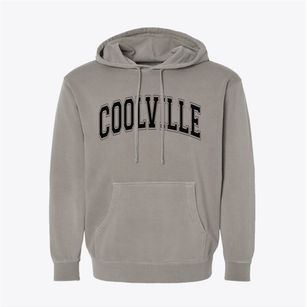 Coolville Ohio Varsity Pigment-Dyed Hoodie