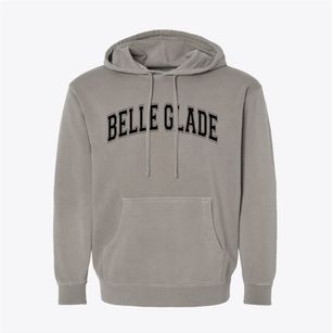 Belle Glade Florida Varsity Pigment-Dyed Hoodie