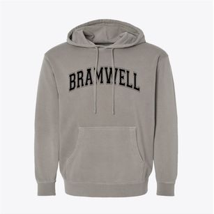 Bramwell West Virginia Varsity Pigment-Dyed Hoodie