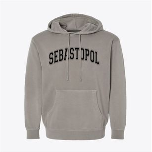 Sebastopol Mississippi Varsity Pigment-Dyed Hoodie