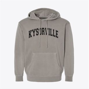 Kysorville New York Varsity Pigment-Dyed Hoodie
