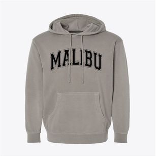 Malibu California Varsity Pigment-Dyed Hoodie