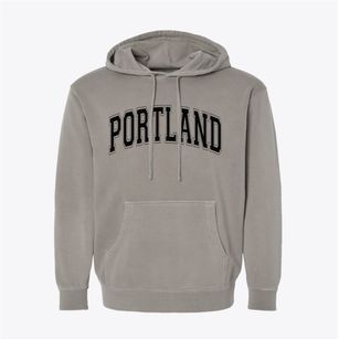Portland Tennessee Varsity Pigment-Dyed Hoodie