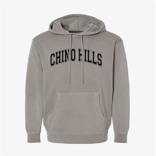 Chino Hills California Varsity Pigment-Dyed Hoodie