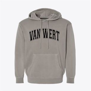 Van Wert Ohio Varsity Pigment-Dyed Hoodie