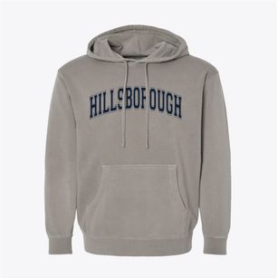 Hillsborough New Hampshire Varsity Pigment-Dyed Hoodie