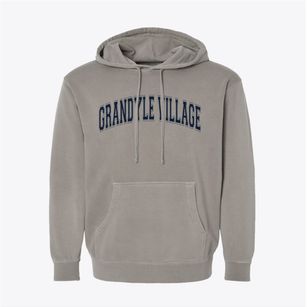 Grandyle Village New York Varsity Pigment-Dyed Hoodie