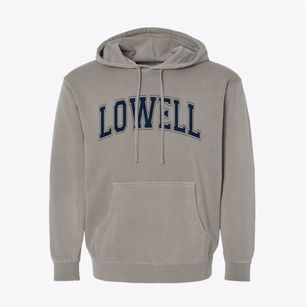 Lowell Michigan Varsity Pigment-Dyed Hoodie