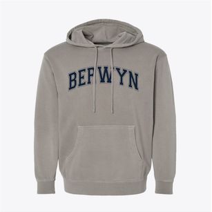 Berwyn Pennsylvania Varsity Pigment-Dyed Hoodie