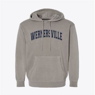 Wernersville Pennsylvania Varsity Pigment-Dyed Hoodie