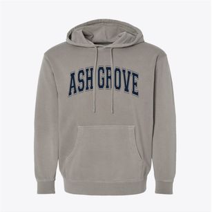 Ash Grove Missouri Varsity Pigment-Dyed Hoodie
