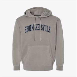 Shoemakersville Pennsylvania Varsity Pigment-Dyed Hoodie