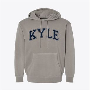 Kyle South Dakota Varsity Pigment-Dyed Hoodie