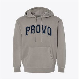 Provo Utah Varsity Pigment-Dyed Hoodie