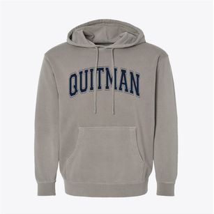 Quitman Arkansas Varsity Pigment-Dyed Hoodie