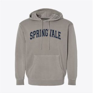 Springvale Wisconsin Varsity Pigment-Dyed Hoodie