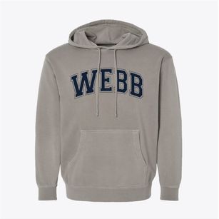 Webb Mississippi Varsity Pigment-Dyed Hoodie