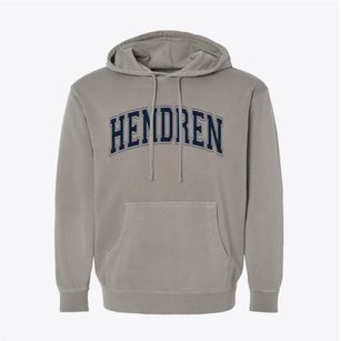 Hendren Wisconsin Varsity Pigment-Dyed Hoodie