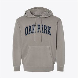 Oak Park Georgia Varsity Pigment-Dyed Hoodie