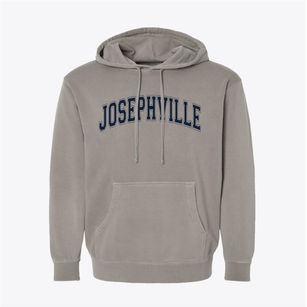 Josephville Missouri Varsity Pigment-Dyed Hoodie
