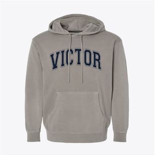 Victor New York Varsity Pigment-Dyed Hoodie