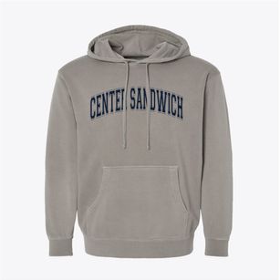 Center Sandwich New Hampshire Varsity Pigment-Dyed Hoodie