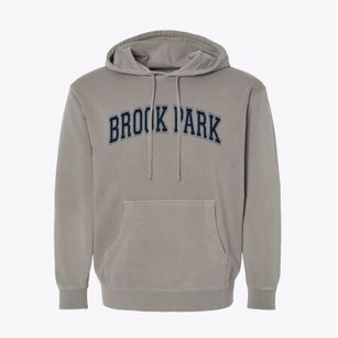 Brook Park Minnesota Varsity Pigment-Dyed Hoodie