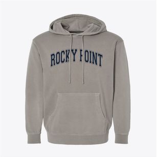 Rocky Point New York Varsity Pigment-Dyed Hoodie