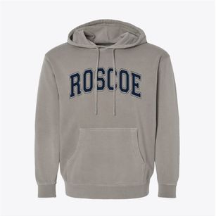 Roscoe Montana Varsity Pigment-Dyed Hoodie