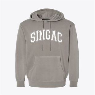 Singac New Jersey Varsity Pigment-Dyed Hoodie