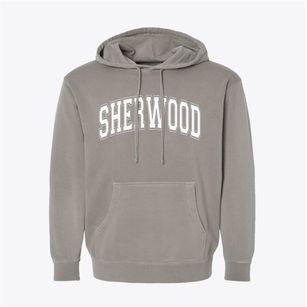 Sherwood Wisconsin Varsity Pigment-Dyed Hoodie