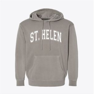 St. Helen Michigan Varsity Pigment-Dyed Hoodie