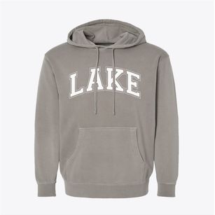 Lake Wisconsin Varsity Pigment-Dyed Hoodie