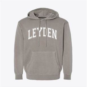 Leyden Massachusetts Varsity Pigment-Dyed Hoodie