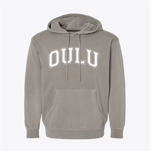 Oulu Wisconsin Varsity Pigment-Dyed Hoodie