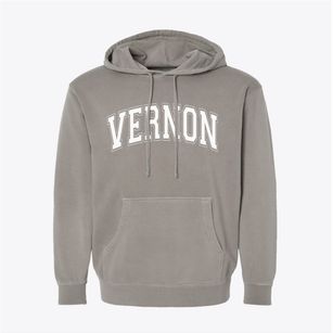 Vernon Illinois Varsity Pigment-Dyed Hoodie