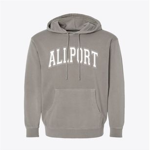 Allport Arkansas Varsity Pigment-Dyed Hoodie