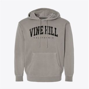 Vine Hill California Urban Vibe Pigment-Dyed Hoodie