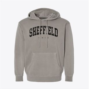 Sheffield Ohio Urban Vibe Pigment-Dyed Hoodie